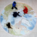 Kronprinsparet fikk "gå i Amundsens fotspor" gjennom Nordvestpassasjen. Ekspedisjonene ga viktig kunnskap om Arktis. Foto: REUTERS / Chris Wattie